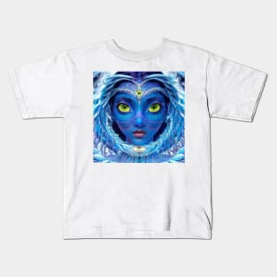Gorgeous Beautiful Owl Goddess Kids T-Shirt